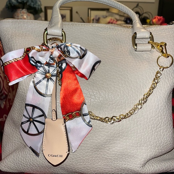 Coach Twilly Brass Purse Charm/Key Chain - Picture 2 of 8